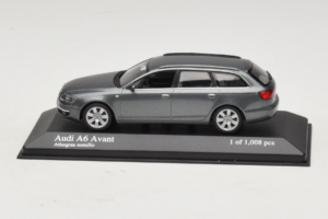 Audi A6 C6 Avant Grey Metallic Minichamps 1:43 400013011 メタル