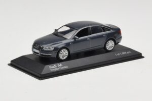 Audi A6 C6 ダークブルー Minichamps 1:43 5010406143 メタル - 画像 2/4