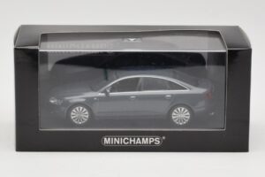 Audi A6 C6 ダークブルー Minichamps 1:43 5010406143 メタル - 画像 4/4