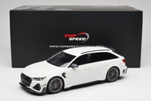 Audi ABT RS6-R C8 Avant ホワイト TopSpeed 1:18 TS0502 メタル - 画像 6/6