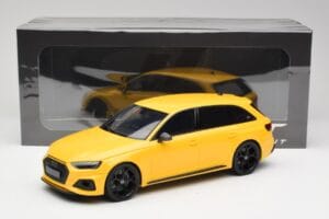 Audi RS4 B9 Avant 25周年記念 Vegas イエロー GT Spirit 1:18 GT935 レジン - 画像 6/6