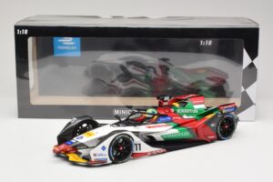 Audi e-tron FE05 Audi Sport ABT Schaeffler #11 L. di Grassi Formula E Season 5 2019 Minichamps 1:18 114180011 メタル - 画像 6/6