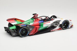 Audi e-tron FE05 Audi Sport ABT Schaeffler #66 D. Abt Formula E Season 5 2019 Minichamps 1:18 114180066 メタル - 画像 2/6
