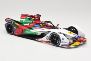 Audi e-tron FE05 Audi Sport ABT Schaeffler #66 D. Abt Formula E Season 5 2019 Minichamps 1:18 114180066 メタル - 画像 4/6