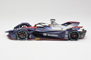 Audi e-tron FE05 Envision Virgin Racing #2 S. Bird Formula E Season 5 2019 Minichamps 1:18 114180002 メタル - 画像 3/6