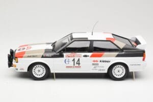 Audi Quattro #14 M. Mouton / F. Pons Winners Rally Sanremo 1981 Minichamps 1:18 155811114 メタル - 画像 3/6