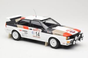 Audi Quattro #14 M. Mouton / F. Pons Winners Rally Sanremo 1981 Minichamps 1:18 155811114 メタル - 画像 4/6