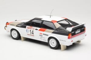 Audi Quattro #14 M. Mouton / F. Pons Winners Rally Sanremo 1981 Minichamps 1:18 155811114 メタル - 画像 5/6