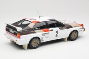 Audi Quattro A1 #2 H. Mikkola / A. Hertz Audi Sport Rally Monte Carlo 1983 Minichamps 1:18 155831102 メタル - 画像 2/6