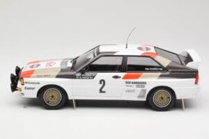 Audi Quattro A1 #2 H. Mikkola / A. Hertz Audi Sport Rally Monte Carlo 1983 Minichamps 1:18 155831102 メタル - 画像 3/6