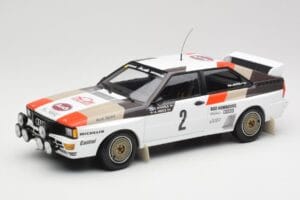 Audi Quattro A1 #2 H. Mikkola / A. Hertz Audi Sport Rally Monte Carlo 1983 Minichamps 1:18 155831102 メタル
