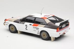 Audi Quattro A1 #2 H. Mikkola / A. Hertz Audi Sport Rally Monte Carlo 1983 Minichamps 1:18 155831102 メタル - 画像 5/6