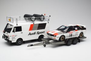 Audi Quattro A2 M. Mouton / F. Pons Tour de Corse 1983 VW LT35付き Otto 1:18 OT418 レジン