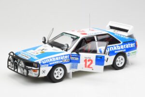 Audi Quattro A2 #12 H. Wittmann / R. Diekmann Safari Rally 1984 Sun Star 1:18 4246 メタル - 画像 2/8