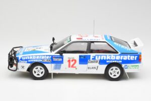 Audi Quattro A2 #12 H. Wittmann / R. Diekmann Safari Rally 1984 Sun Star 1:18 4246 メタル - 画像 4/8