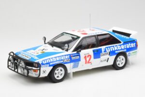 Audi Quattro A2 #12 H. Wittmann / R. Diekmann Safari Rally 1984 Sun Star 1:18 4246 メタル