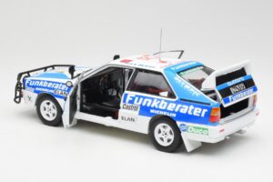 Audi Quattro A2 #12 H. Wittmann / R. Diekmann Safari Rally 1984 Sun Star 1:18 4246 メタル - 画像 5/8