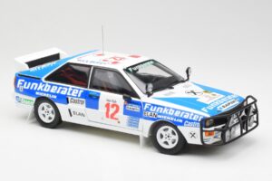 Audi Quattro A2 #12 H. Wittmann / R. Diekmann Safari Rally 1984 Sun Star 1:18 4246 メタル - 画像 6/8