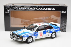 Audi Quattro A2 #12 H. Wittmann / R. Diekmann Safari Rally 1984 Sun Star 1:18 4246 メタル - 画像 8/8