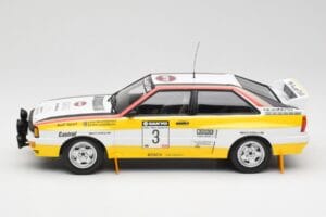 Audi Quattro A2 #3 S. Blomqvist / B. Cederberg Audi Sport Winners Sanyo Rally of New Zealand 1984 Minichamps 1:18 155841103 メ - 画像 3/6