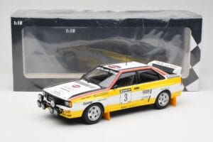 Audi Quattro A2 #3 S. Blomqvist / B. Cederberg Audi Sport Winners Sanyo Rally of New Zealand 1984 Minichamps 1:18 155841103 メ - 画像 6/6