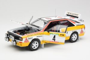 Audi Quattro A2 #4 W. Rohrl / C. Geistdorfer Rally de Portugal 1984 Sun Star 1:18 4224 メタル - 画像 2/8