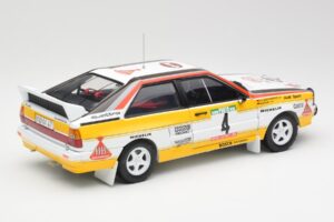 Audi Quattro A2 #4 W. Rohrl / C. Geistdorfer Rally de Portugal 1984 Sun Star 1:18 4224 メタル - 画像 3/8