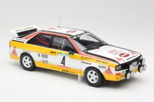 Audi Quattro A2 #4 W. Rohrl / C. Geistdorfer Rally de Portugal 1984 Sun Star 1:18 4224 メタル - 画像 6/8