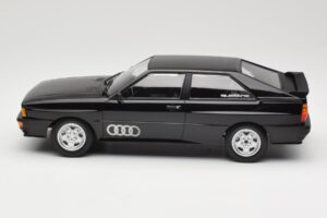 Audi Quattro ブラックメタリック Minichamps 1:18 155016121 メタル - 画像 3/6