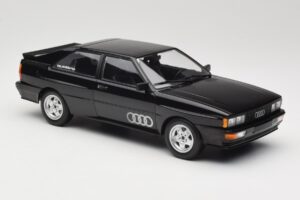 Audi Quattro ブラックメタリック Minichamps 1:18 155016121 メタル - 画像 4/6
