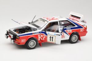 Audi Quattro #11 F. Wittmann / J. Pattermann Rally Acropolis 1986 Sun Star 1:18 4191 メタル - 画像 2/8