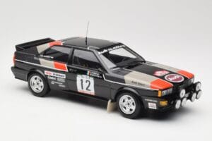 Audi Quattro #12 M. Mouton / F. Pons Audi Sport Rally de Portugal 1981 Minichamps 1:18 155811112 メタル - 画像 4/6