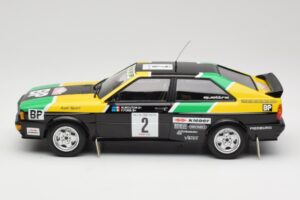 Audi Quattro #2 M. Mouton / F. Pons Audi Sport Rally of 1000 Pistes 1981 Minichamps 1:18 155811122 メタル - 画像 3/6
