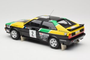 Audi Quattro #2 M. Mouton / F. Pons Audi Sport Rally of 1000 Pistes 1981 Minichamps 1:18 155811122 メタル - 画像 5/6