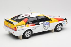 Audi Quattro #24 M. Demuth / M. Daniels Audi Sport Lombard RAC Rally 1982 Minichamps 1:18 155821124 メタル - 画像 2/6