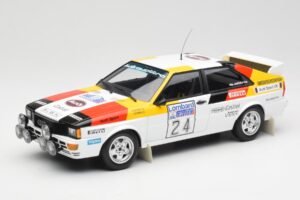 Audi Quattro #24 M. Demuth / M. Daniels Audi Sport Lombard RAC Rally 1982 Minichamps 1:18 155821124 メタル