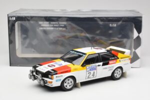 Audi Quattro #24 M. Demuth / M. Daniels Audi Sport Lombard RAC Rally 1982 Minichamps 1:18 155821124 メタル - 画像 6/6