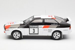Audi Quattro #3 H. Mikkola / A. Hertz Rally Finland 1982 IXO 1:18 18RMC094A メタル - 画像 3/6