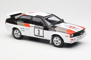 Audi Quattro #3 H. Mikkola / A. Hertz Rally Finland 1982 IXO 1:18 18RMC094A メタル - 画像 4/6