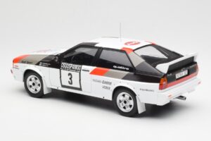 Audi Quattro #3 H. Mikkola / A. Hertz Rally Finland 1982 IXO 1:18 18RMC094A メタル - 画像 5/6