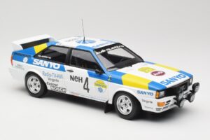 Audi Quattro #4 S. Blomqvist / B. Cederberg Audi Sport Sweden Winners International Swedish Rally 1982 Minichamps 1:18 155821 - 画像 4/6