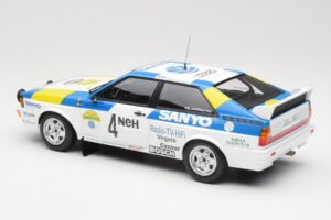 Audi Quattro #4 S. Blomqvist / B. Cederberg Audi Sport Sweden Winners International Swedish Rally 1982 Minichamps 1:18 155821 - 画像 5/6