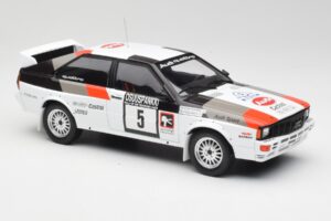 Audi Quattro #5 H. Mikkola / A. Hertz 1000 Lakes Rally 1982 IXO 1:18 18RMC094B メタル - 画像 4/6