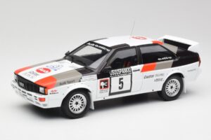 Audi Quattro #5 H. Mikkola / A. Hertz 1000 Lakes Rally 1982 IXO 1:18 18RMC094B メタル