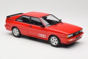 Audi Quattro レッド Minichamps 1:18 155016124 メタル - 画像 4/6