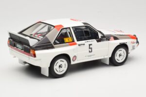 Audi Quattro Sport S1 #5 J. Buffum / N. Wilson Olympus Rally 1986 Otto 1:18 OT1159 レジン - 画像 2/6