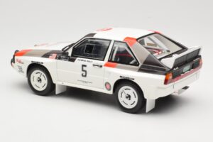Audi Quattro Sport S1 #5 J. Buffum / N. Wilson Olympus Rally 1986 Otto 1:18 OT1159 レジン - 画像 5/6