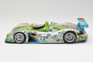 Audi R8 LMP Crocodile 2001 Maisto 1:18 35899 メタル - 画像 3/6