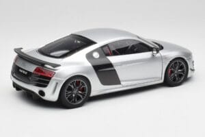 Audi R8 GT Type 42 Ice シルバー Metallic Kyosho 1:18 09218IS メタル - 画像 3/8
