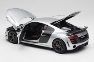 Audi R8 GT Type 42 Ice シルバー Metallic Kyosho 1:18 09218IS メタル - 画像 5/8